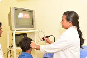 dr harika ent care hospital ear testing